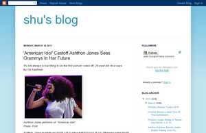 shu's blog: ' American Idol ' Castoff  Ashthon Jones Sees Grammys In  ...