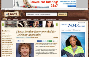 Dierks Bentley Recommended for 'Celebrity Apprentice'