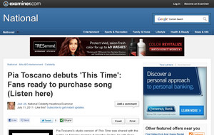 Pia Toscano debuts 'This Time': Fans ready to purchase song (Listen here)
