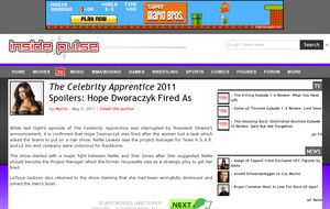 The Celebrity Apprentice 2011 Spoilers: Hope Dworaczyk Fired As LaToya Jackson Returns