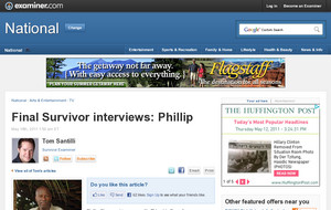 Final Survivor interviews: Phillip
