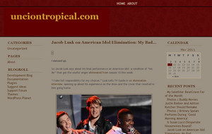 Jacob Lusk on  American Idol Elimination: My Bad... | unciontropical.com