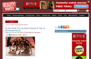So You Think You Can Dance Season 8: Top 14 Elimination Recap