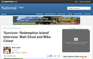 'Survivor: Redemption Island' interview: Matt Elrod and Mike Chisel
