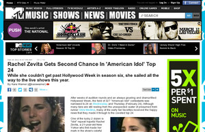 Rachel Zevita Gets Second Chance In 'American Idol' Top 24