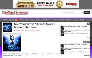 American Idol Top 5 Results Episode Review: Later, Lusk