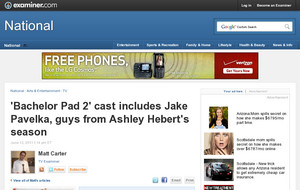 'Bachelor Pad 2' cast includes Jake Pavelka, guys from Ashley Hebert's season