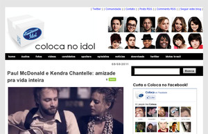 American Idol 10 | 2011: Paul McDonald e  Kendra Chantelle : amizade  ...