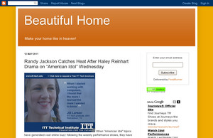 Beautiful Home: Randy Jackson Catches Heat After  Haley Reinhart  ...