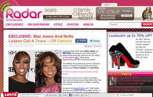EXCLUSIVE: Star Jones And NeNe Leakes Call A Truce -- Off Camera