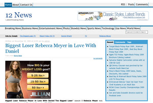 Biggest Loser Rebecca Meyer in Love With Daniel | 12 News