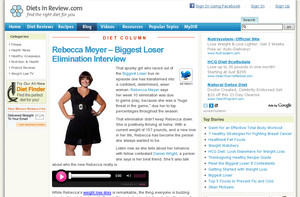 Rebecca Meyer -  Biggest Loser Elimination Interview | Diets in  ...